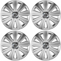 Kupakok Renault (új logó) 16 Aviator carbon RC 16 silver