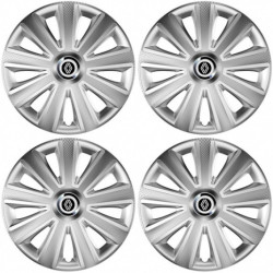 Kupakok Renault (új logó) 16 Aviator carbon RC 16 silver
