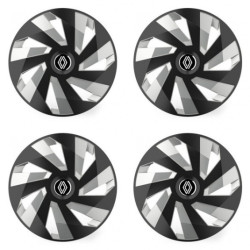 Kerékabrosz Renault (új logó) 16 Vector RC black and silver