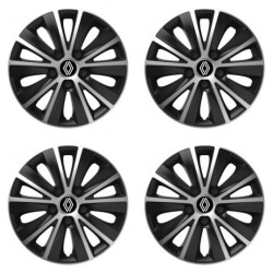 Kuplung Renault (új logó) 16 RAPIDE ezüst és fekete