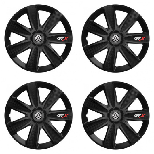 Kupak VW-hez (fekete) 14 GTX CARBON black