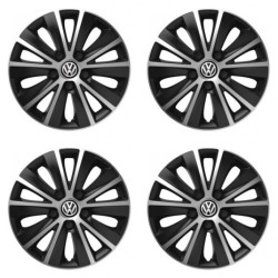Kupakok VW (fekete) 14 RAPIDE silver and black
