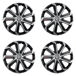 Dísztárcsa VW-hez (fekete) 15 Evo black&silver