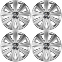 Műanyag sapka VW (fekete) 15 Aviator carbon silver