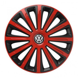 Kerékpárlezárók VW (fekete) 15 TREND red and black