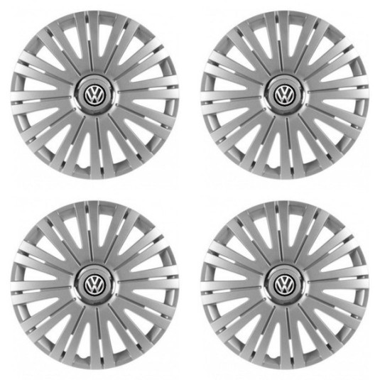 Kerékabroncs sapkák VW (fekete) 15 ACTIVE RC