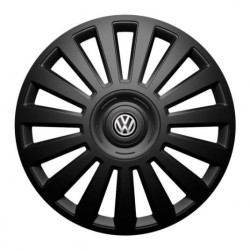 Felniközép a VW-hez (fekete) 16 Luxury black