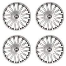 Kupaktartók VW (fekete) 16 CRYSTAL silver