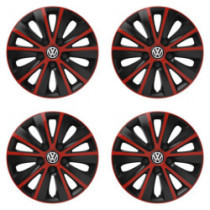 Nábpoló VW (fekete) 16 RAPIDE red and black