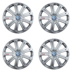 Dísztárcsa VW (kék) 14 Evo silver