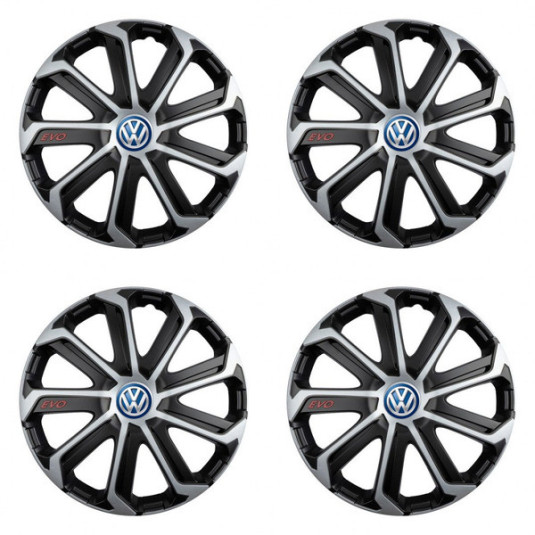 Kupakokbez VW (kék) 14 Evo black&silver