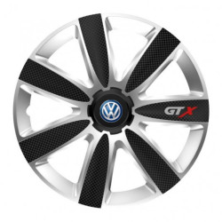 Kupak VW-hez (kék) 14 GTX CARBON silver/black
