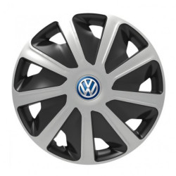 Puklice VW (kék) furgonokhoz 15 Craft silver and black