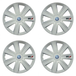 Dísztárcsák VW (kék) 16 GTX carbon white