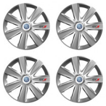 Kupaktok VW-hez (kék) 16 GTX CARBON silver