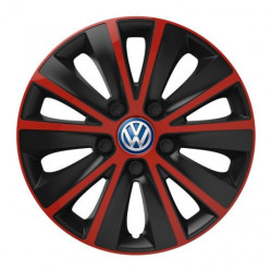 Kupak VW (kék) 16 RAPIDE piros és fekete
