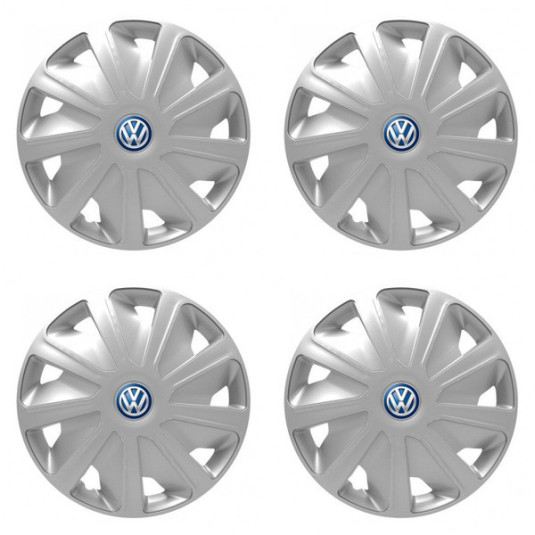 Kupakkok VW-hez (kék) furgonokhoz 16 Craft silver