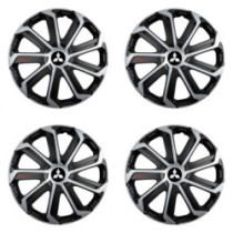 Kupakló Mitsubishi-hez (ezüst) 14 Evo black&silver