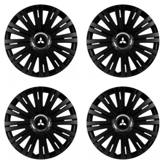 Kerékabrosz Mitsubishi (ezüst) 15 ACTIVE RC BLACK