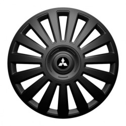 Felni kupak Mitsubishi (ezüst) 16 Luxury black