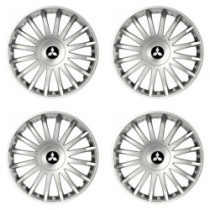 Kupak Mitsubishi-hez (ezüst) 16 CRYSTAL silver