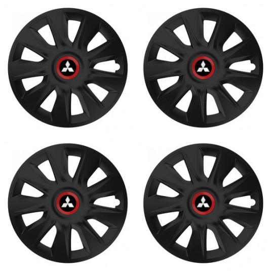 Kupakak a Mitsubishi számára (ezüst) 16 STRATOS RR black