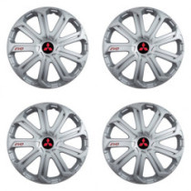 Kupak Mitsubishi számára (piros) 14 Evo silver