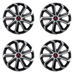 Kupak Mitsubishi-hez (piros) 14 Evo black&silver