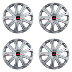 Kupaknagy Mitsubishi-hez (piros) 15 Evo silver