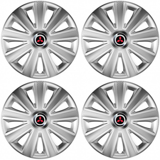 Kupak Mitsubishi (piros) 15 Aviator carbon silver
