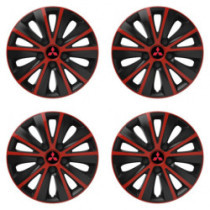 Kerékabrosz Mitsubishi (piros) 15 RAPIDE piros és fekete
