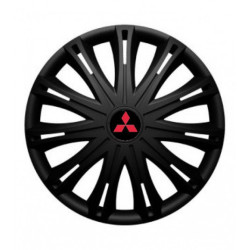 Kerékközépkupak Mitsubishi (piros) 15 SPARK BLACK