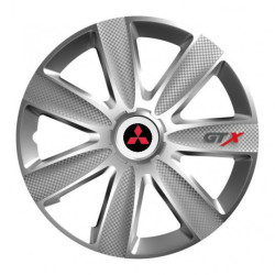 Kerékvédő Mitsubishi számára (piros) 16 GTX CARBON silver