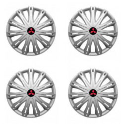 Kerékagy borítók Mitsubishi (piros) 16 SPARK