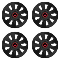 Kupak Mitsubishi-hez (piros) 17 STRATOS RR fekete
