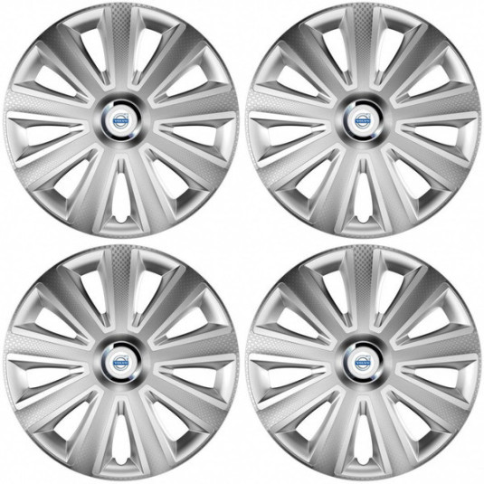 Kupak Volvo (fehér) 14 Aviator carbon RC ezüst