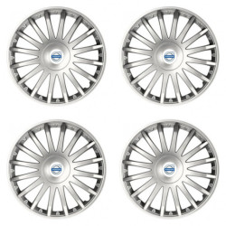 Volvo kupakok (fehér) 15 CRYSTAL silver
