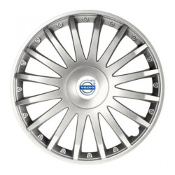 Volvo kupakok (fehér) 15 CRYSTAL silver