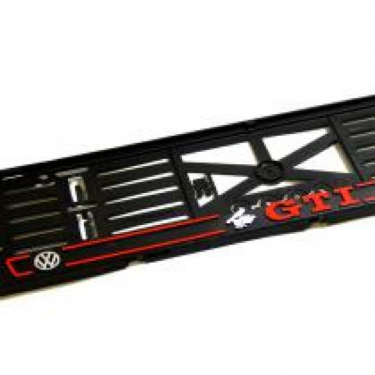 3D GTI rendszámtábla alátét
