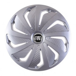 Kerékagy sapka Fiat (fekete) 14 WIND RC SI