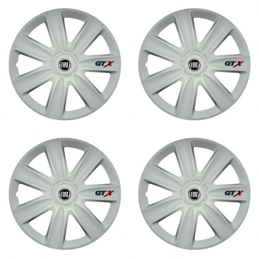 Fiat (fekete) 14 GTX carbon fehér kuplung fedél