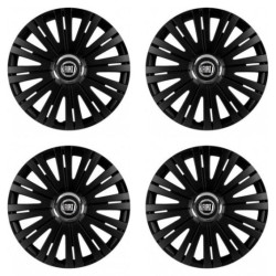 Kerékabroncs fedél a Fiat (fekete) 14 ACTIVE RC BLACK