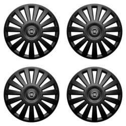 Kerékabroszok a Fiat (fekete) 15 Luxury black-hez
