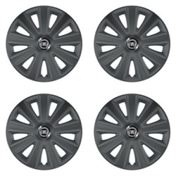 Kupak Fiat (fekete) 15 Aviator carbon grafite számára