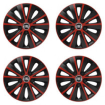 Kupak Fiat (fekete) 15 RAPIDE piros és fekete