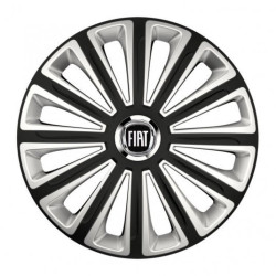 Kupak Fiat-hoz (fekete) 16 TREND RC double colour