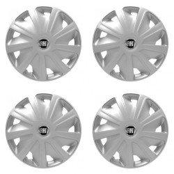 Kupak Fiat-hoz (fekete) teherautókhoz 16 Craft silver