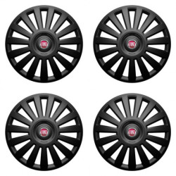 Kupak Fiat (piros) 14 Luxury black