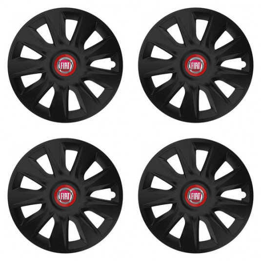 Kupak Fiat számára (piros) 14 STRATOS RR black