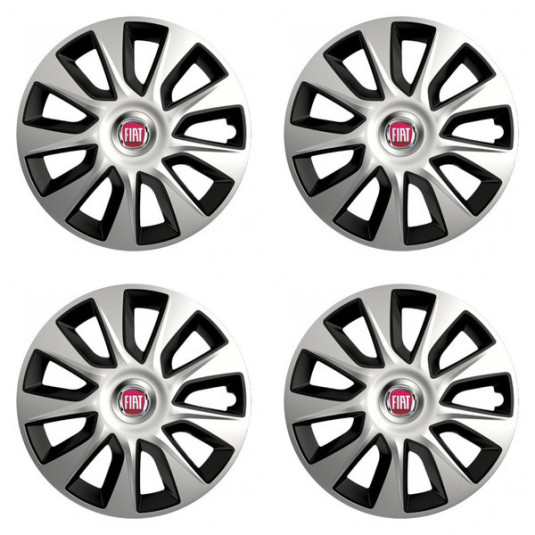 Kupak FIAT-hoz (piros) 14 STRATOS double colour